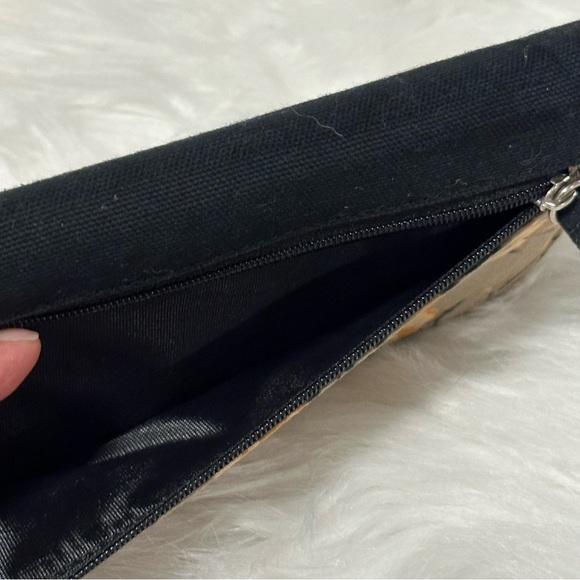 Longaberger Earth-tone Yellow Floral Wallet - Picture 3 of 11